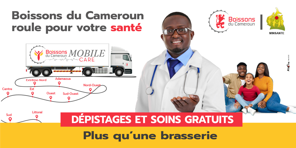 Boissons du Cameroun lance « Mobile Care » pour la santé et le bien-être des populations rurales